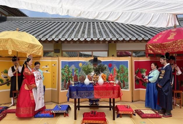 고양문화원, 전통혼례 참여자 모집…저소득·다문화가족 예식비용 지원  