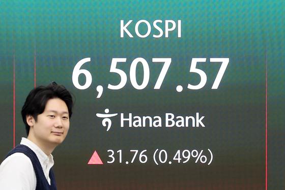 코스피 약세 전환…외국인 매도 속 전력기기·방산株 강세 [장중시황]