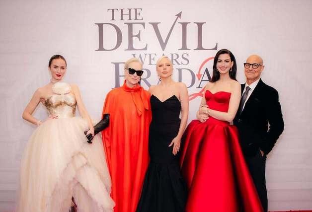 '악마는 프라다2', 美 프리미어에 레이디 가가 등장…특별 출연 기대↑