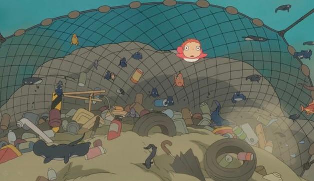 '벼랑 위 포뇨' 현실로…탈플라스틱 지연, '쓰레기 바다' 커진다 [황덕현의 기후 한 편]