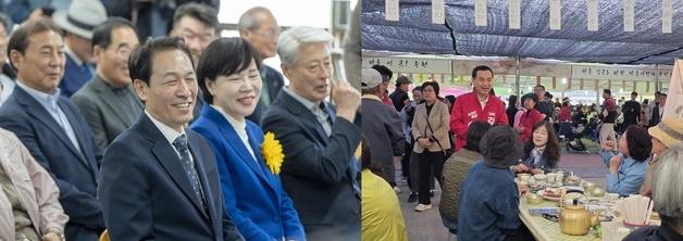강원지사 선거 D-39…우상호 '확장' vs 김진태 '내실'(종합)