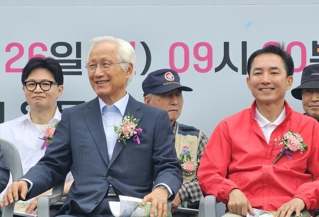 부산북갑 3파전에 하정우 승리?…박민식·한동훈 단일화 엇갈린 전망