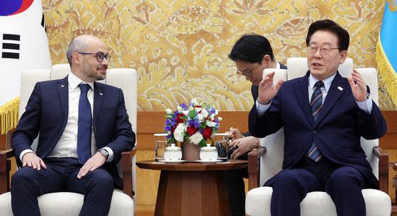 이재명 대통령, 구글 딥마인드 CEO 접견