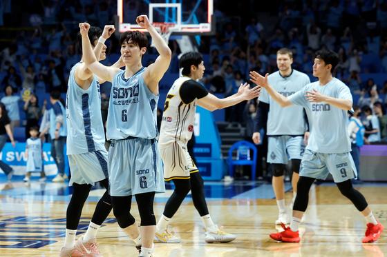 창단 첫 챔프전 진출 성공한 고양 소노