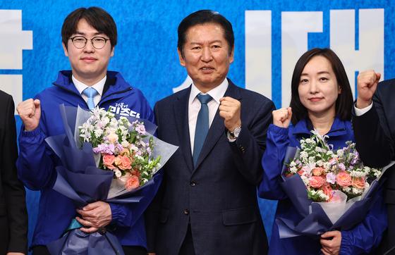 [뉴스1 PICK]'靑 참모들의 출사표' 하정우·전은수 민주당 인재 영입