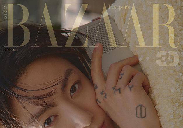 BTS 정국, 강렬 눈빛과 타투…"무대서 가장 나답다 느껴"