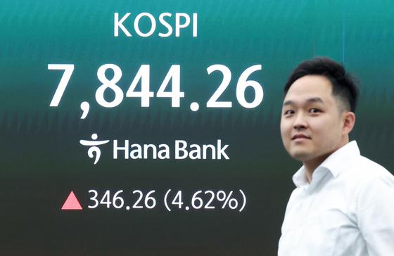 [뉴스1 PICK] '코스피 7,800 돌파' 급등장에 코스피 매수 사이드카 발동