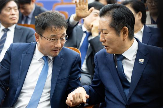 정청래·한병도 사전투표…장동혁 본투표·송언석 사전투표(종합)