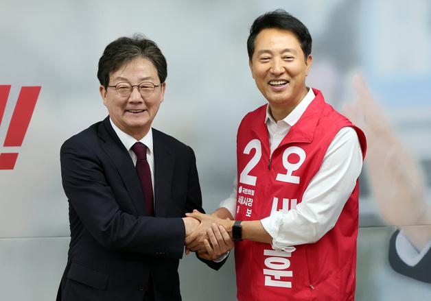 국힘 "오세훈 승리는 李정권 심판…집권 1년만에 레임덕 시작" 