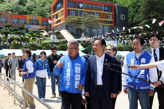 [뉴스1 PICK]8900명 표심 잡기 나선 정청래…"울릉도 홍보대사 될 것"