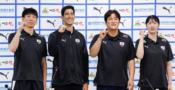 배구 국가 대표팀, 자존심 회복 나선다…"아시안게임 메달 목표로"