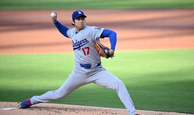'이도류' 복귀 오타니, ML 역사상 두 번째 선발 투수 리드오프 홈런