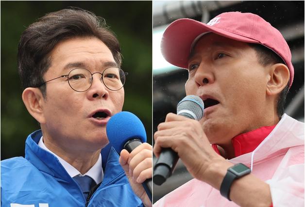 정원오 구의역서 "안전한 서울"…오세훈 "닥치고 주택공급"(종합)