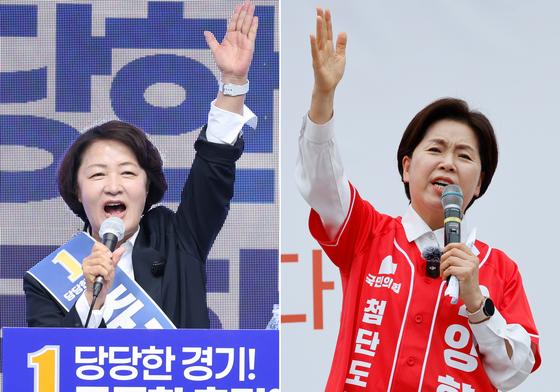 '경기지사' 추미애 54% vs 양향자 27%…추, '더블스코어' 독주