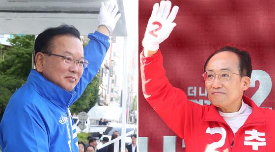 선거운동 이틀째 대구 공약 대결…김부겸 균형성장 vs 추경호 문화경제