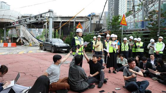 국토부 "서소문 복구 이번주 목표…늦어지면 주말까지 갈 수도"