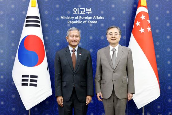 조현, 싱가포르 외교장관과 통화…한반도·지역 정세 등 논의 