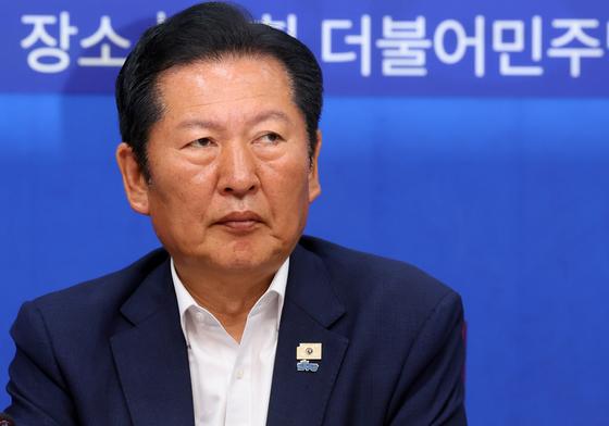 정청래 "사전투표율, 4년 전보다 약간 높아…與에 유리" 전망