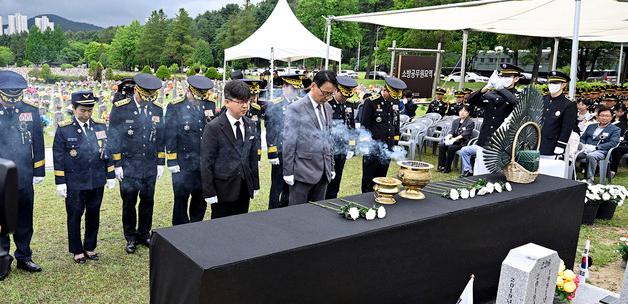 '순직 소방공무원 기리며'…충남소방본부 대전현충원서 추모음악회
