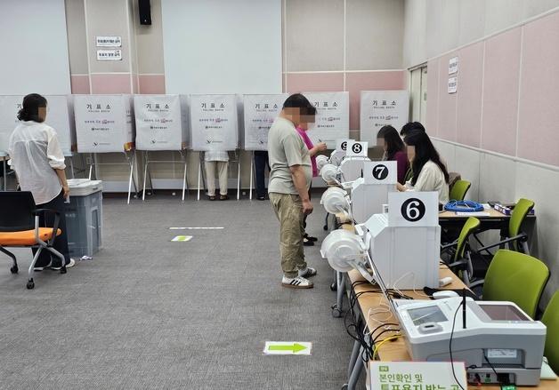 [사전투표] 경남 오전 8시 투표율 1.05%…직전 지선보다 0.09%p↑