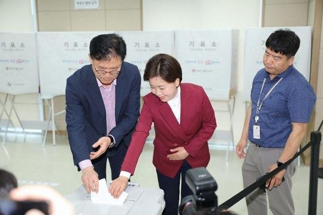 양향자 "경기 미래 선택하는 중요한 선거…말보다 결과로 증명"