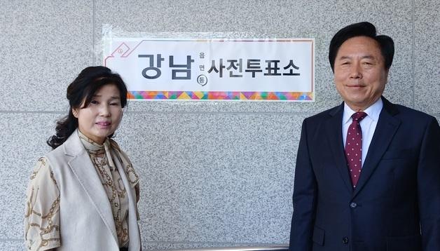 사전투표 권기창 후보 "중단없는 안동 발전 위해 힘 모아달라"