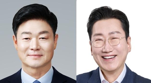 구자열·원강수, 원주 반려동물가족 표심 잡기 경쟁(종합)