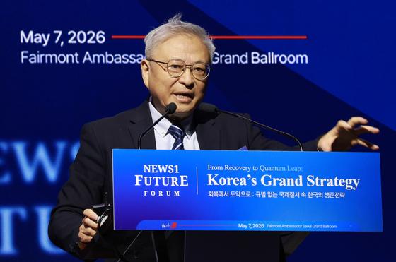 칭화대 옌쉐퉁 "핵 아닌 디지털기술로 강대국…개혁·통합 필요"[NFF2026]