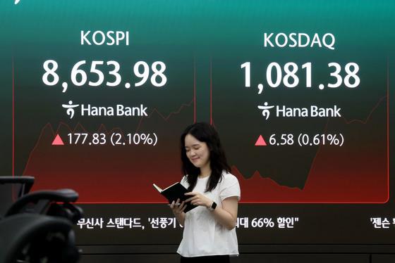 [뉴스1 PICK] 코스피, 8600선도 돌파…시총 7000조 최고치