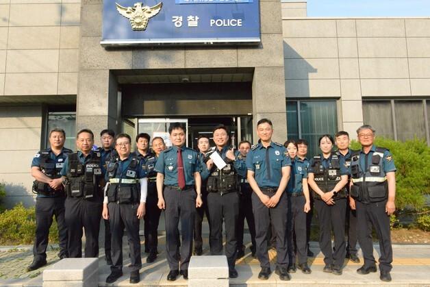 대구 군위경찰서, '중심지역관서' 효령파출소 운영 점검