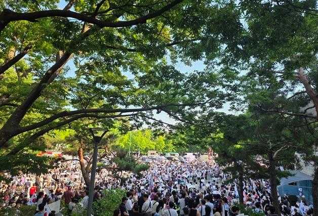  "부정선거 재선거, 당일 투표 수개표"…서울·경기서 잇단 집회