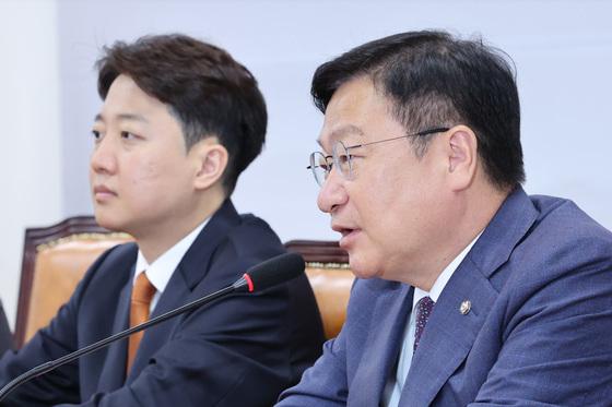 정점식·이준석 내주 오찬 회동…'선관위 특검' 등 대여 투쟁 공조 논의