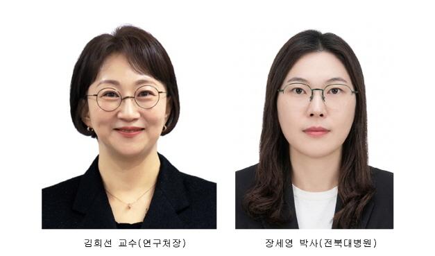 전북대 김희선 교수팀, 암환자 우울 증상 유형화 분석 '눈길'
