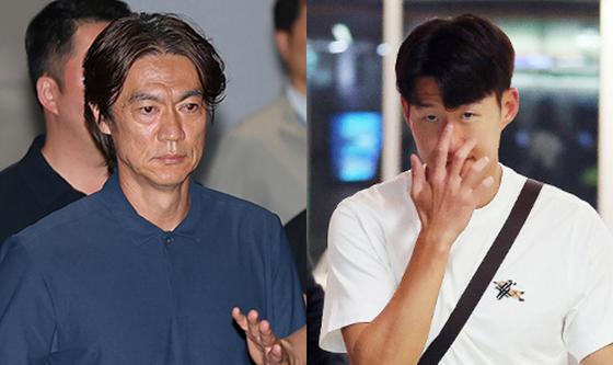홍명보 감독과 따로 귀국길 오른 손흥민 "다시 뛰겠다"