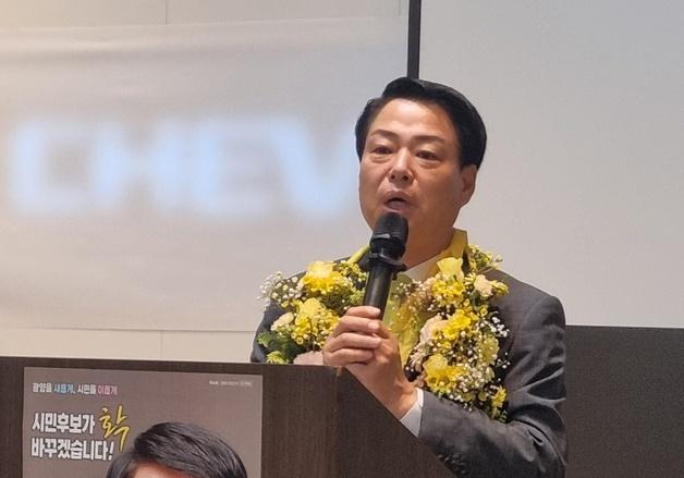 [6·3 지선] '5연속 무소속' 박성현 광양시장 당선 확실…"경제 살릴 것"