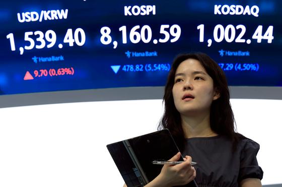 2분기 들어 평균환율 1490원…외환위기 후 최고 수준