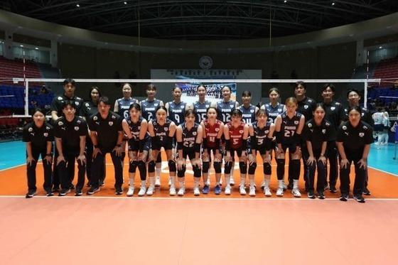 '차상현호' 여자배구, AVC컵 우즈벡 3-0 완파…대회 2연승