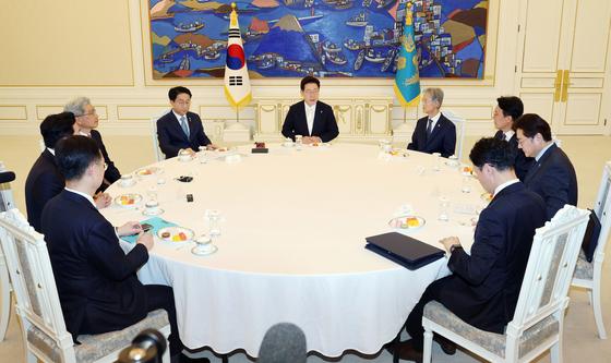 이재명 대통령, 4부 요인 회동
