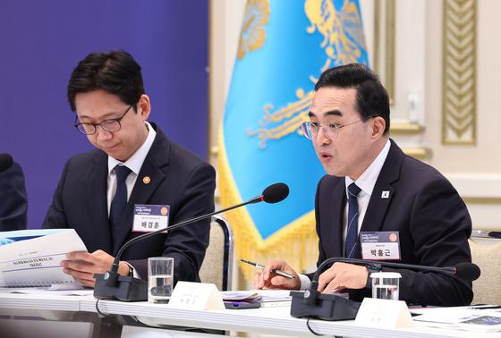 박홍근 "내년 국세수입 500조원+α 예상…총지출, 올해보다 10% 이상 늘릴 것"