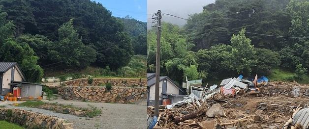 [경남 괴물폭우 1년]① "큰비 안 오길 기도…대피준비 철저히 하고 있죠"