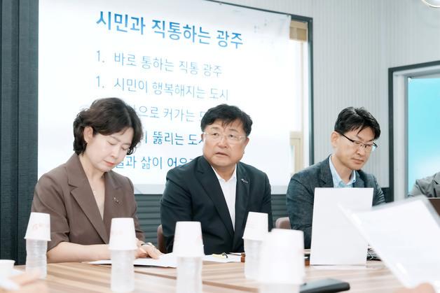 박관열 광주시장, 경안시장서 첫 '직통시장실'…전통시장 현안 청취