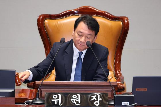 22대 후반기 예결위, 국힘 불참 속 첫 회의…與 간사에 정태호 선임