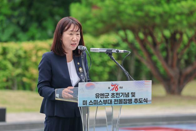 강윤진 보훈부 차관, 해병대 1사단 찾아 장병 위문