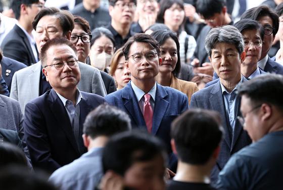 국조특위, '잠실개표소' 35분 현장 조사…투표함은 여전히 개표소에(종합)