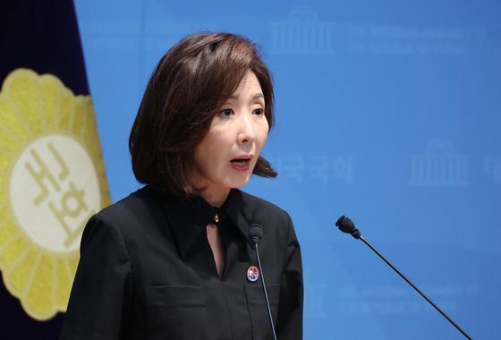 나경원 "호남 반도체는 미끼…주한미군 철수가 李정권 본심인가"