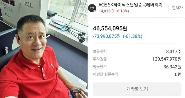 "SK하닉 레버리지 1.2억 투자, 7400만원 손실"…'고수' 여경옥 셰프 인증