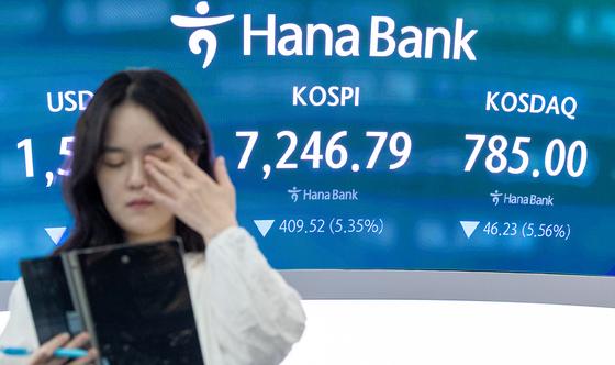 '처참한 코스닥' 10개월 상승분 '제자리'…'열에 일곱' 20% 이상 손실