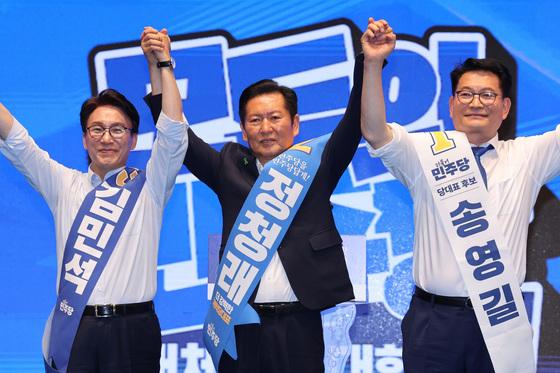[뉴스1 PICK]민주당 당권 주자들 합동토론회 '격돌'