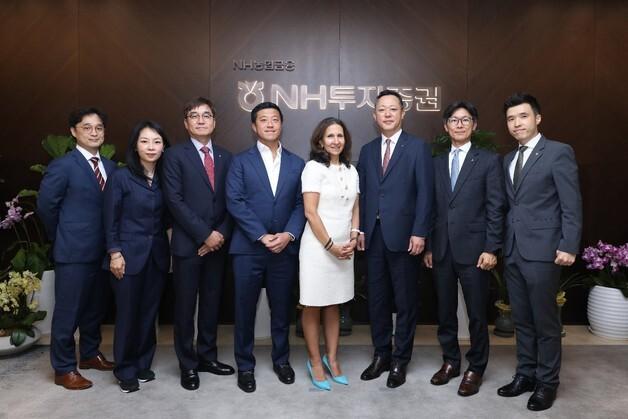 NH투자증권, 뉴욕증권거래소 린 마틴 회장 초청 간담회