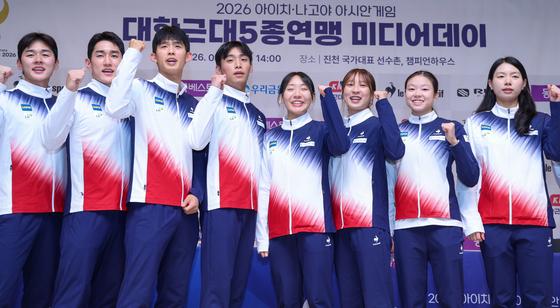 [뉴스1 PICK]'자신감 충만' 대한민국 근대5종, 아이치·나고야 AG 정상 수성 도전